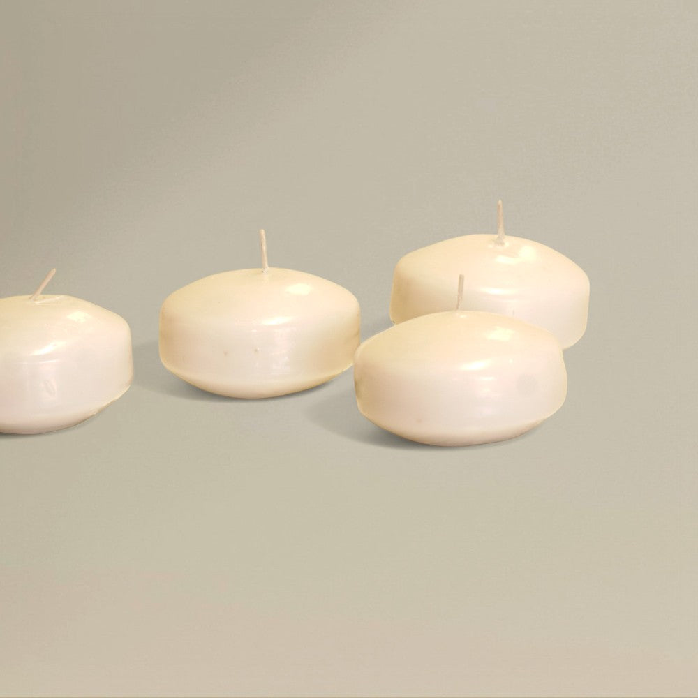 Floating candle 10-12 hour coloured packet of 4