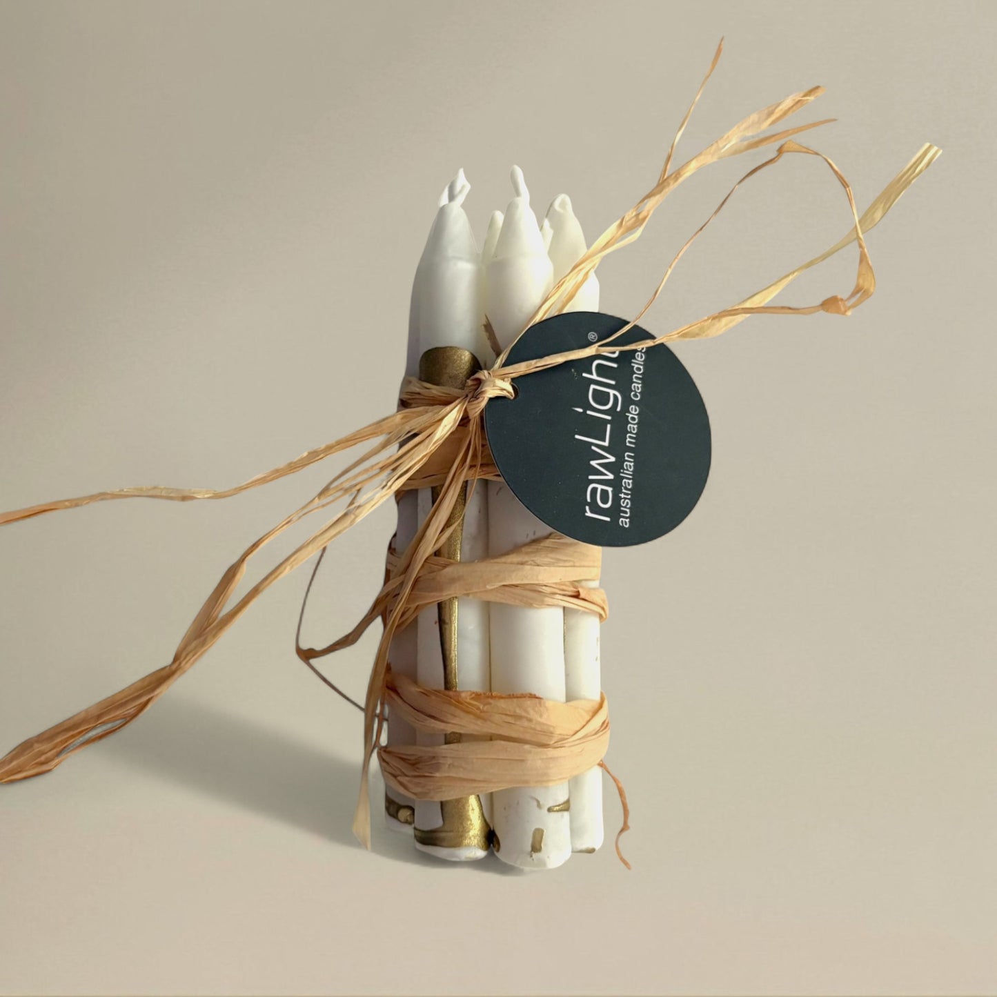 Wish candle 13x120mm splashed Christmas bundle of 7