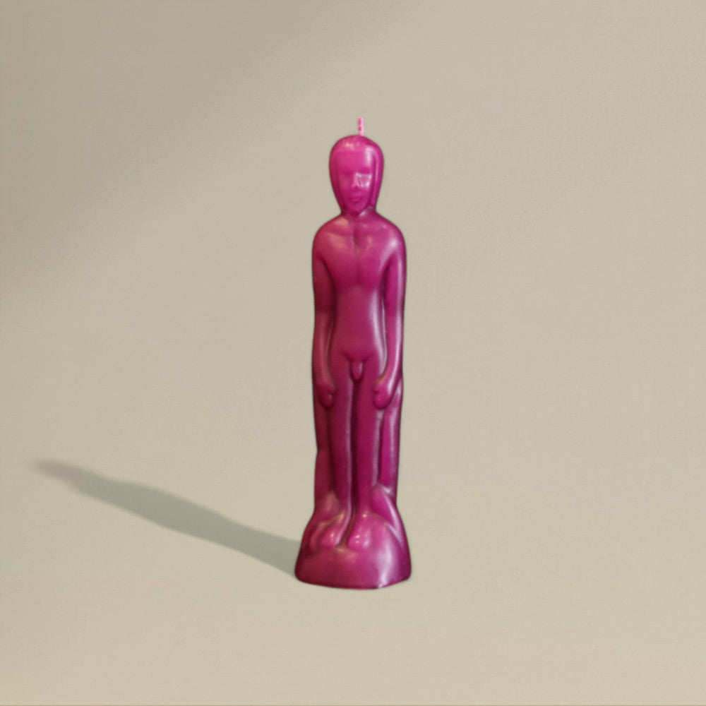 Figurine candle male