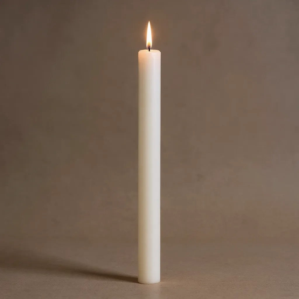 Dining candle 21x250mm white 160 pieces