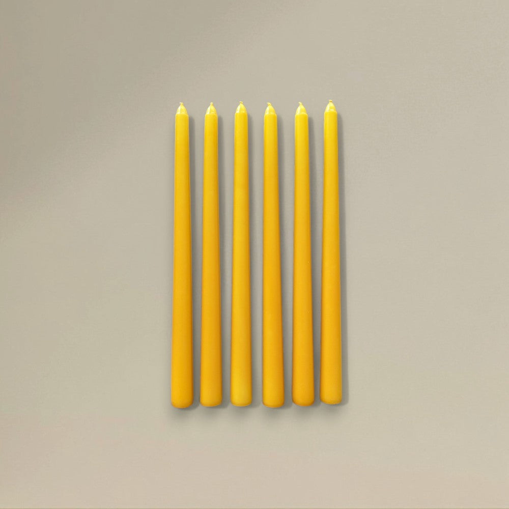 Taper Candle 22x300mm Coloured Packet of 6