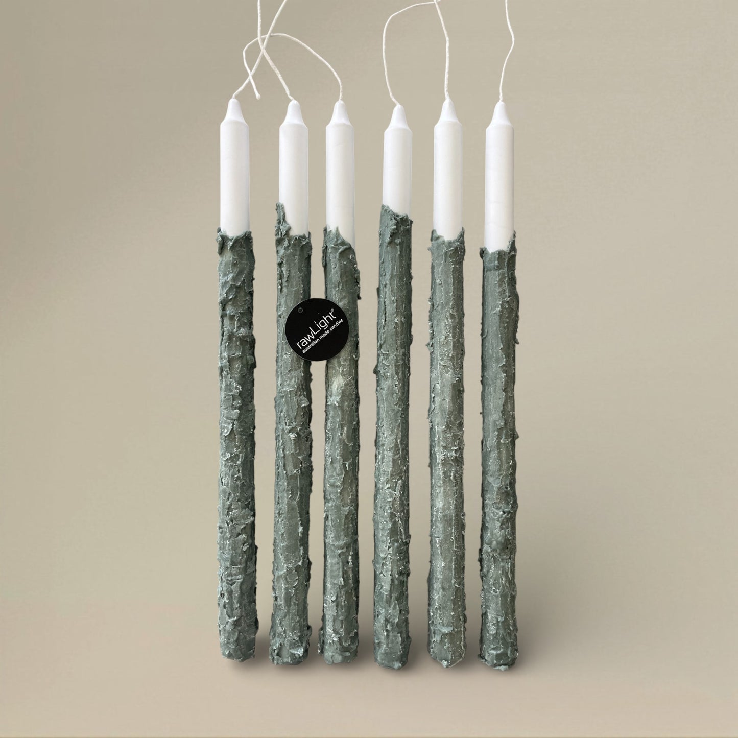 Dining candle 22x400mm stone bundle of 3