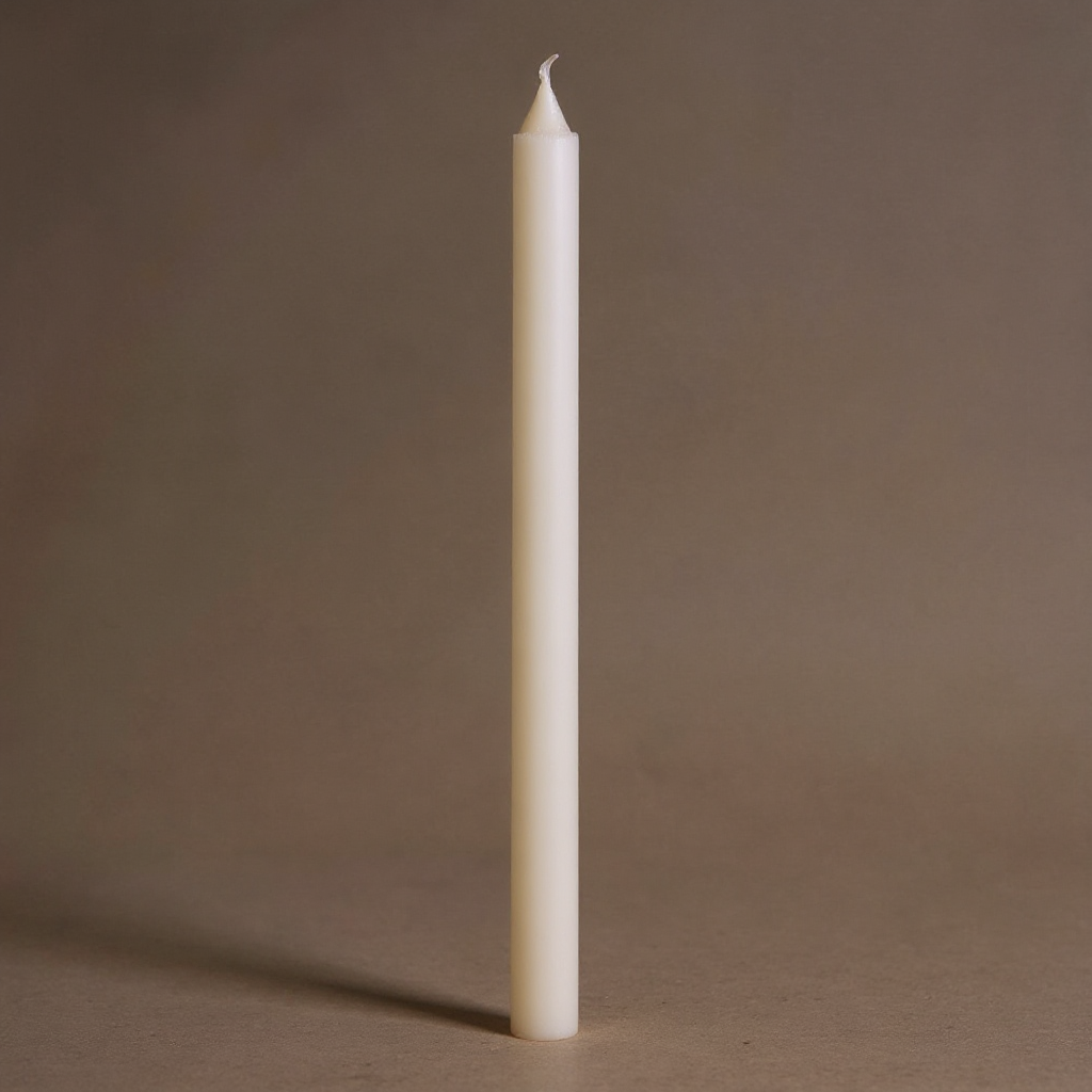 Dining candle 22x400mm white 72 pieces