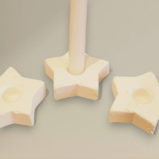 Candle holder wish and prayer star shape