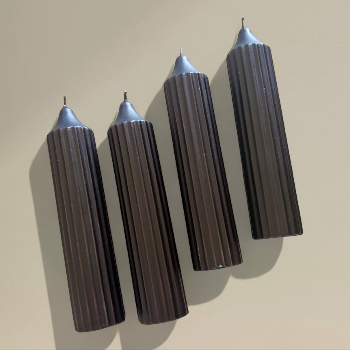 Pillar candle evoke 35x155mm coloured