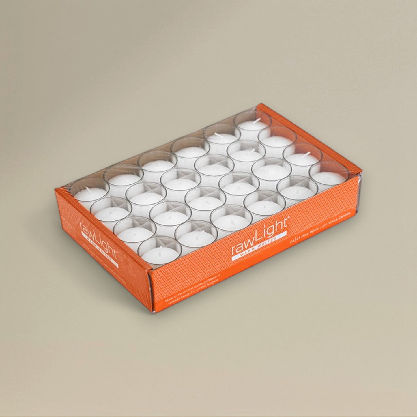 Votive candle 45x60mm packet of 24 - rawLight Design Pty Ltd