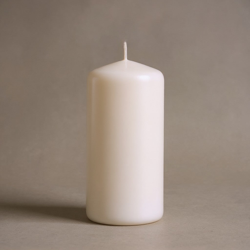 Pillar candle 50x110mm white 50 pieces