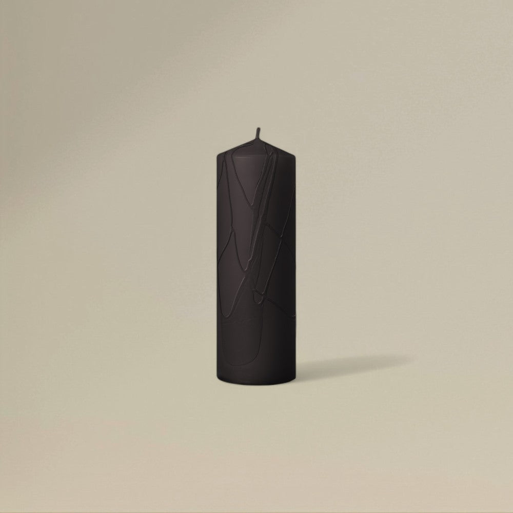 Pillar Candle 50x150mm Splashed