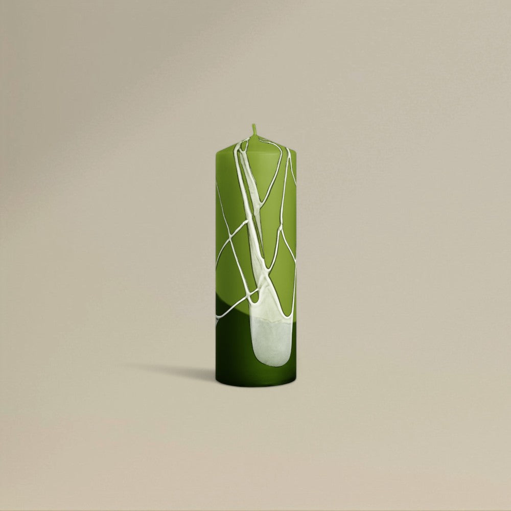 Pillar Candle 50x150mm Splashed