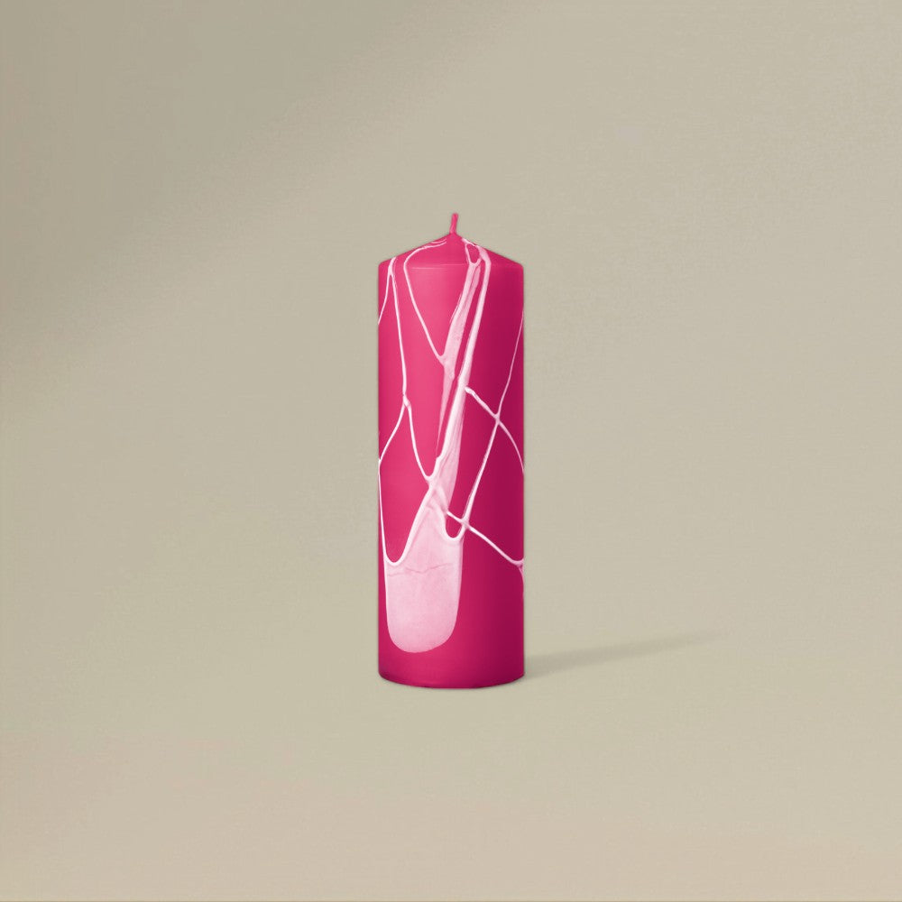 Pillar Candle 50x150mm Splashed