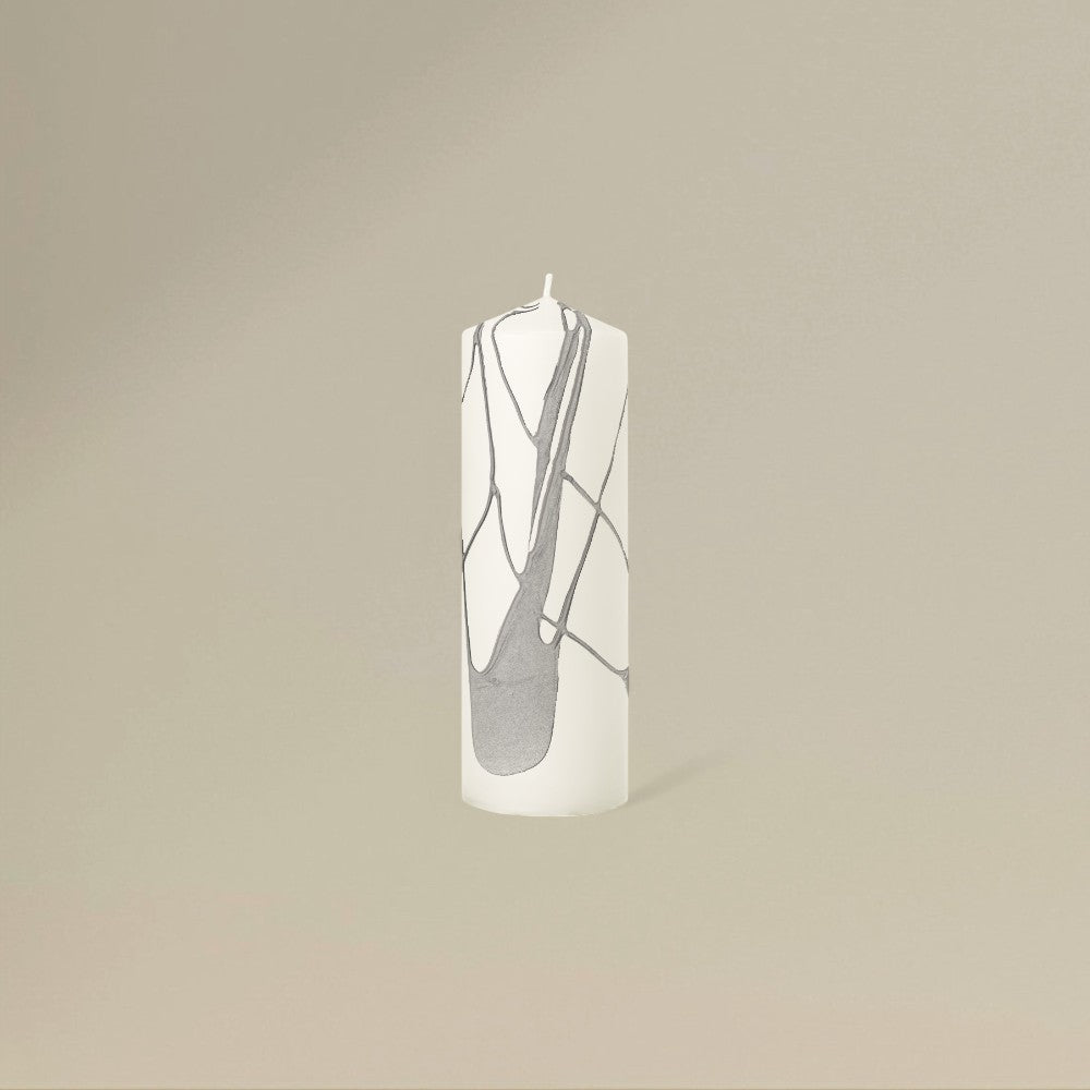 Pillar Candle 50x150mm Splashed