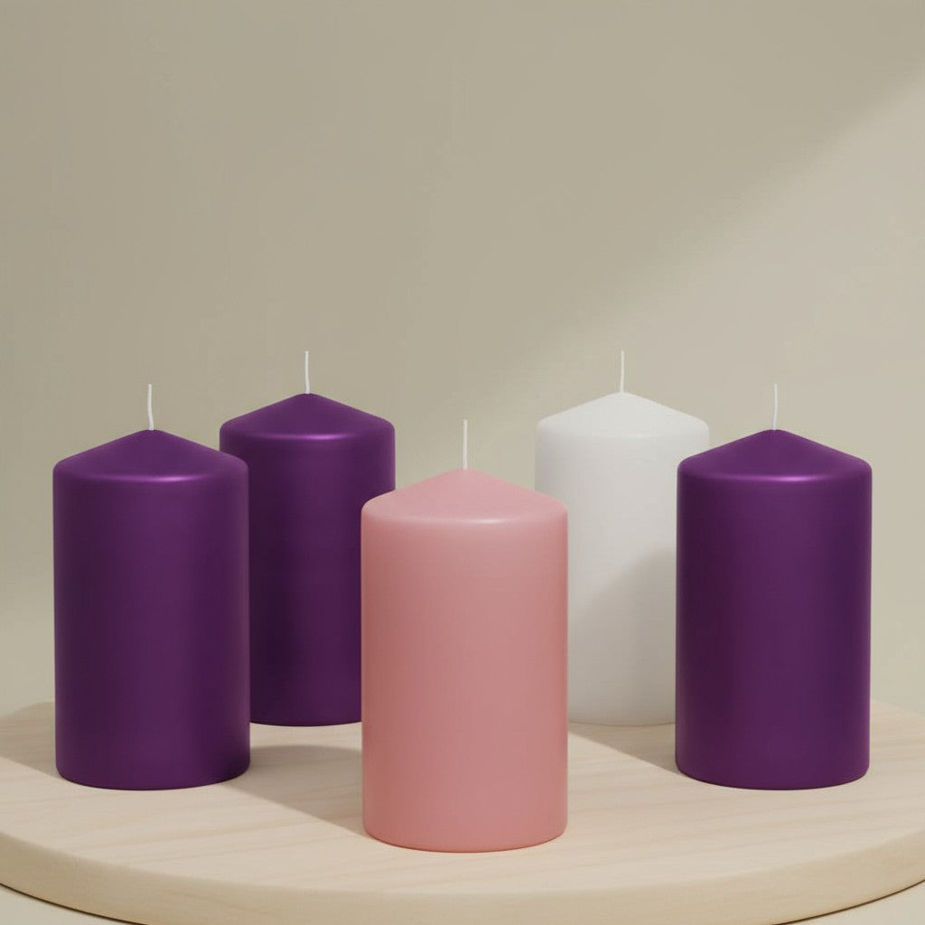 Advent candles 75x150mm