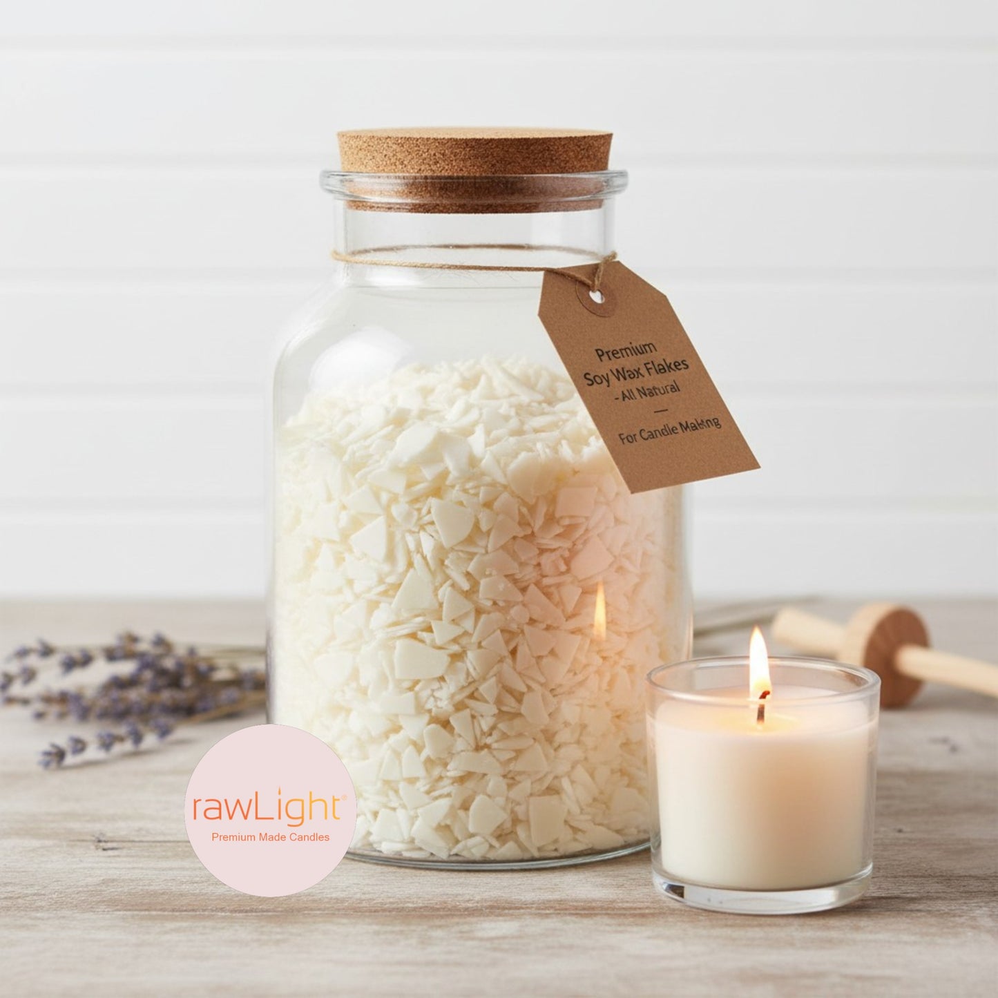 Premium soy wax flakes