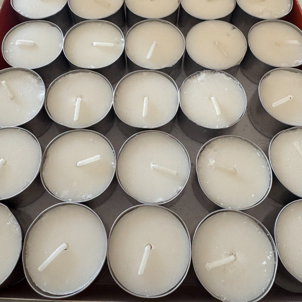 Tea light candle alu cup 50 pack (cosmetic imperfection)