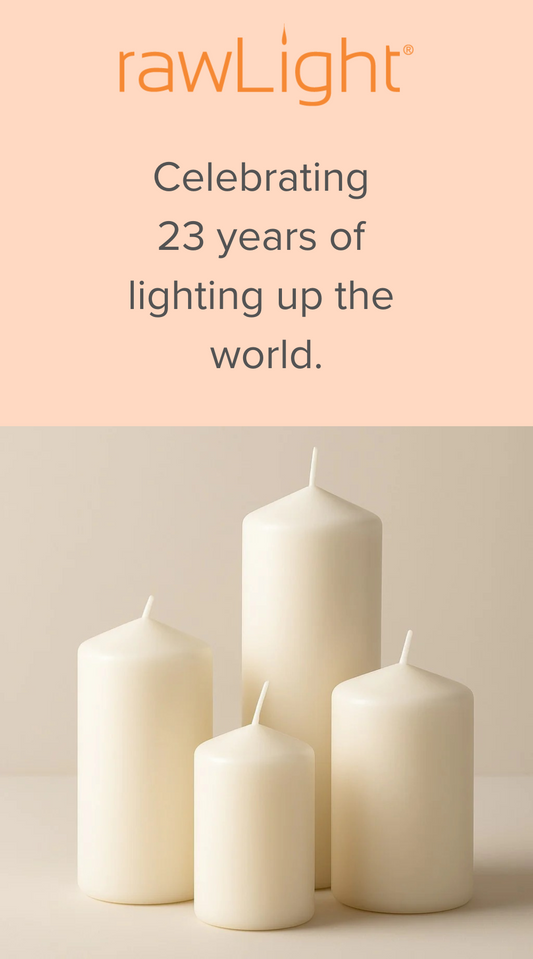 Celebrating 23 years of candle making to the world