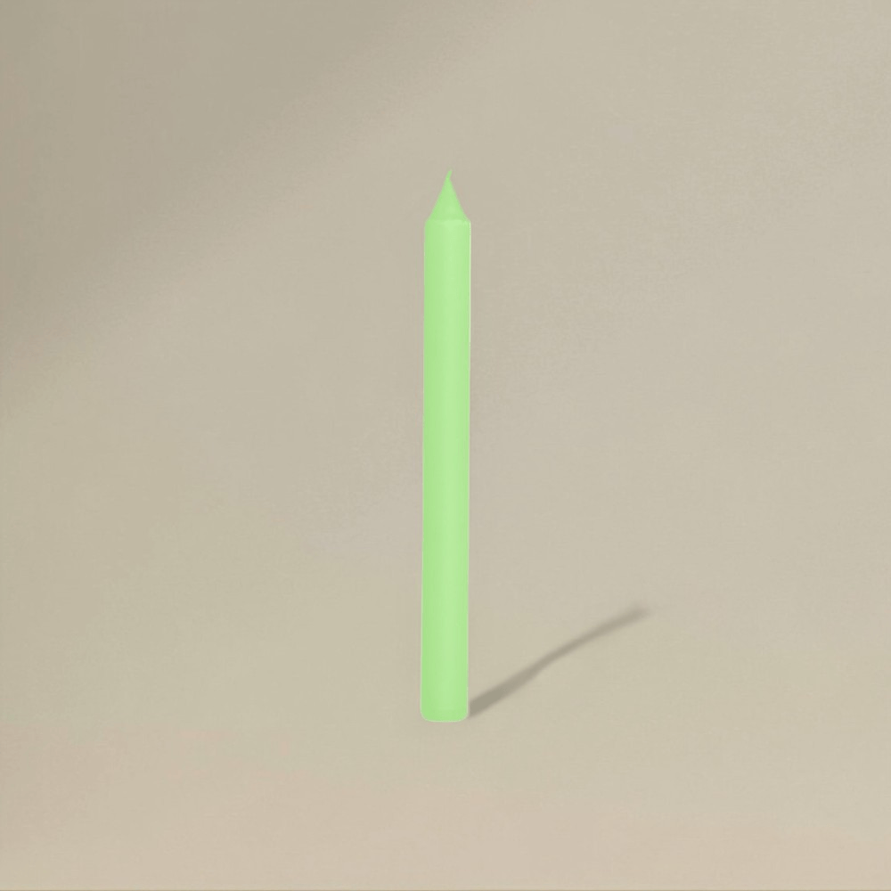 Packet of 24 coloured wish candles 16x130mm for enchanted rituals and intention setting