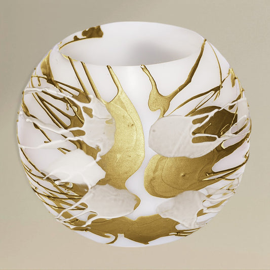 Wax Lantern 200mm Washed
