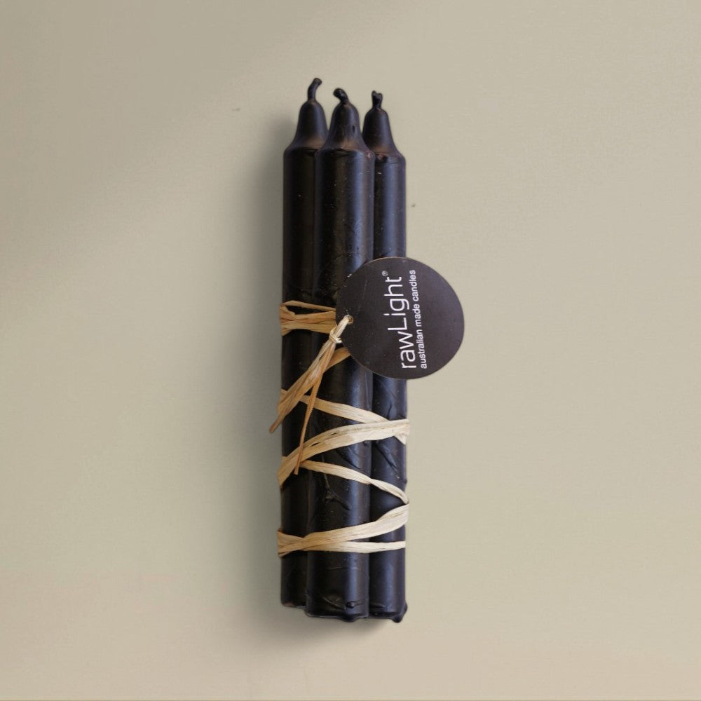 Dining Candle 21x175mm Splashed Bundle of 3
