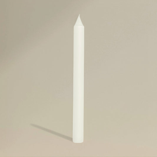 Dining Candle White 21x300mm Packet of 20