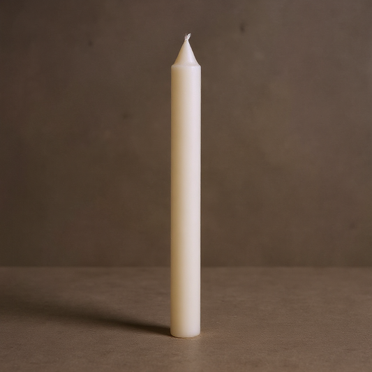 Dining candle 21x300mm white 120 pieces