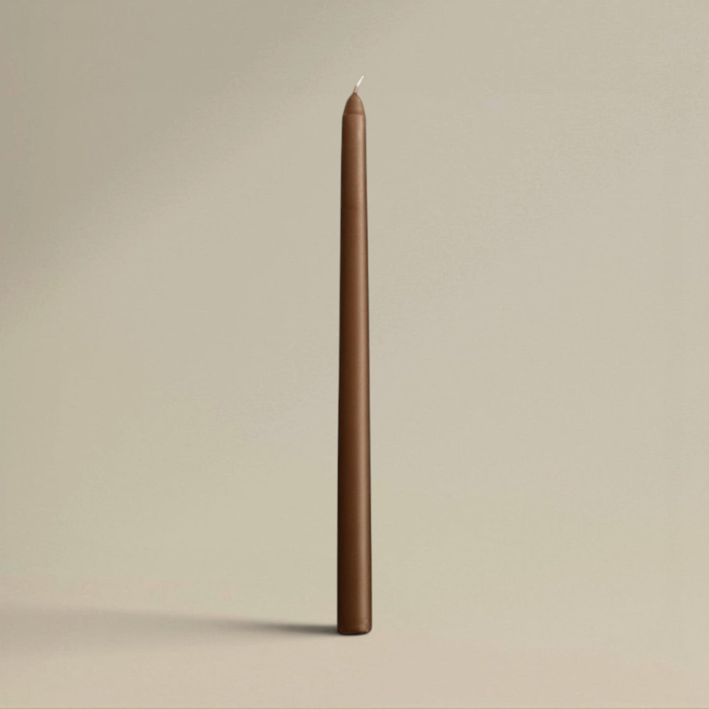 rawLight coloured taper candles 22x300mm in assorted vibrant colors for elegant dining and events