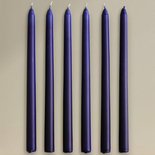 Taper Candle 22x380mm Coloured Packet of 6