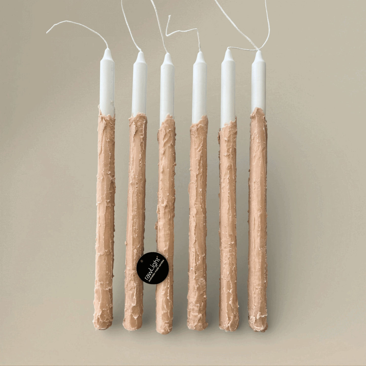 Dining candle 22x400mm stone bundle of 3