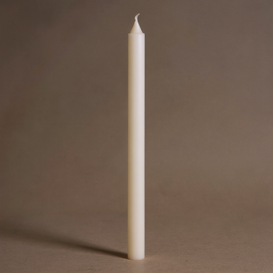 Dining candle 22x400mm white 72 pieces
