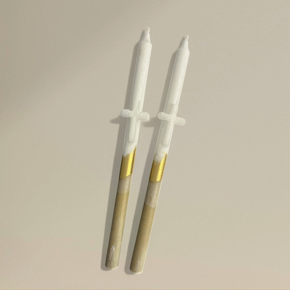 Cross Candle 22x400mm