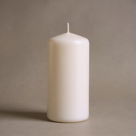 Pillar candle 50x110mm white 50 pieces