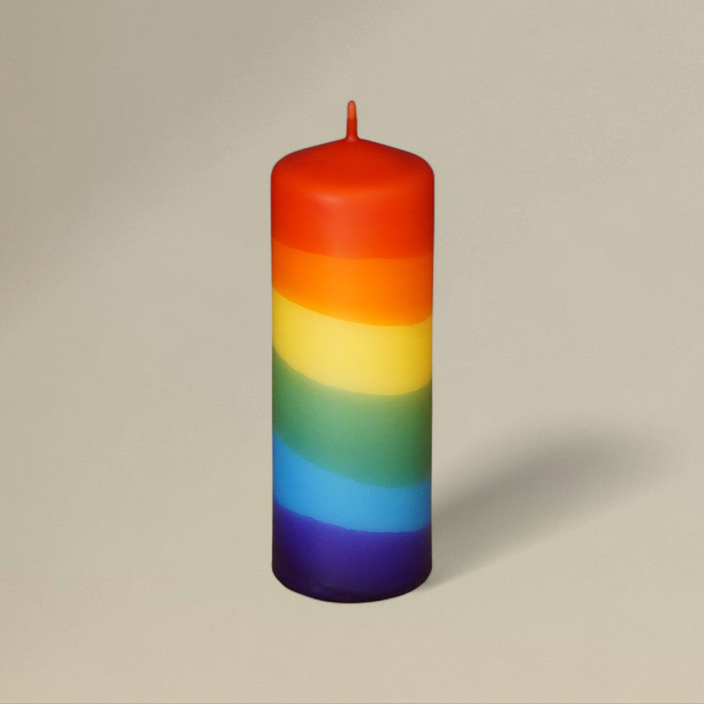 Pillar Candle 50mm Multi Coloured