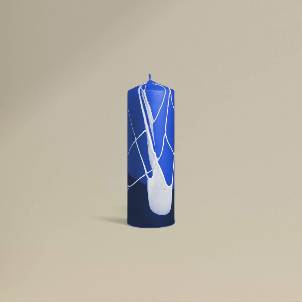 Pillar Candle 50x150mm Splashed