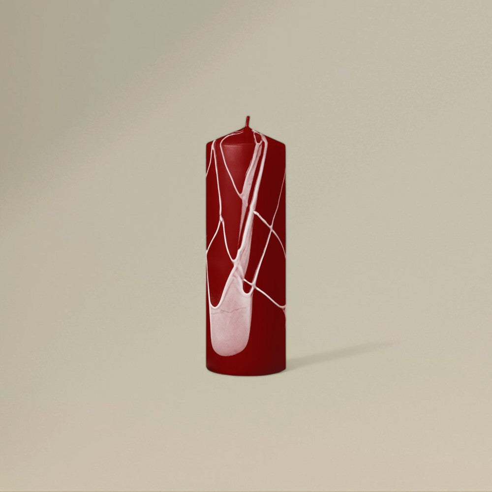 Pillar Candle 50x150mm Splashed