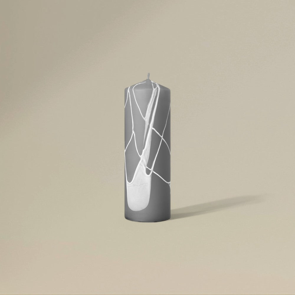 Pillar Candle 50x150mm Splashed