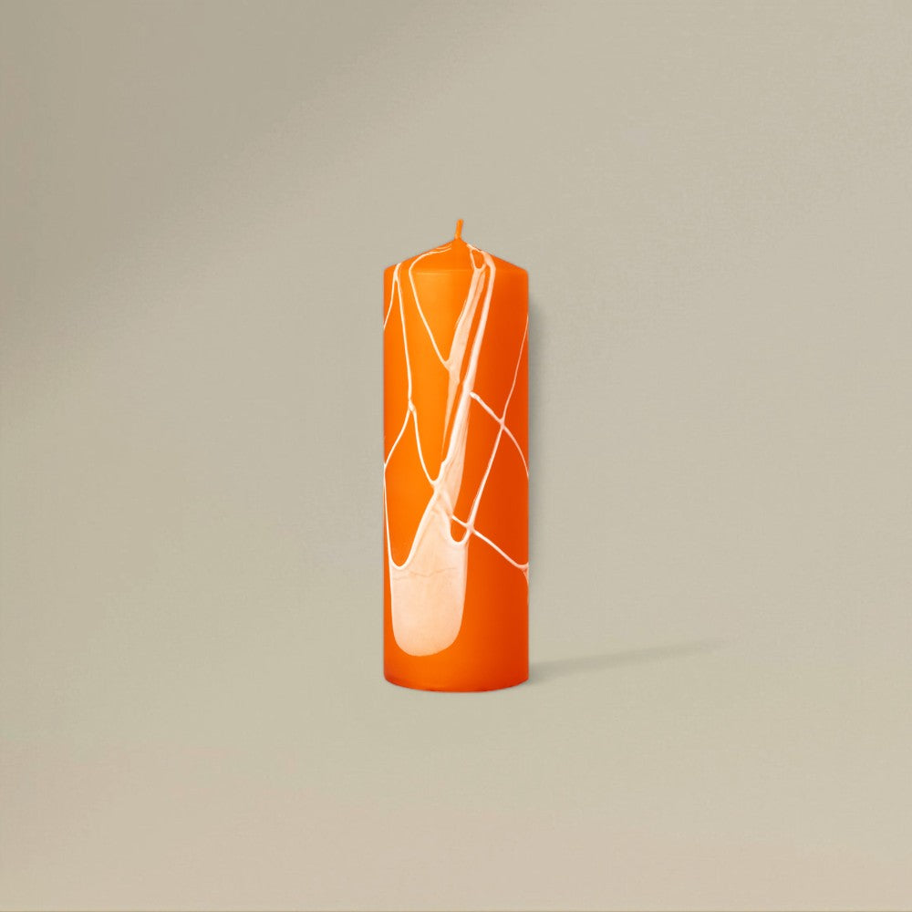 Pillar Candle 50x150mm Splashed