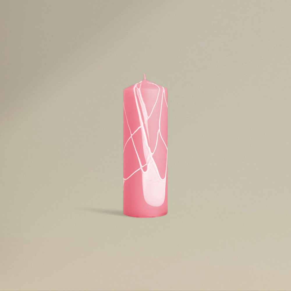 Pillar Candle 50x150mm Splashed