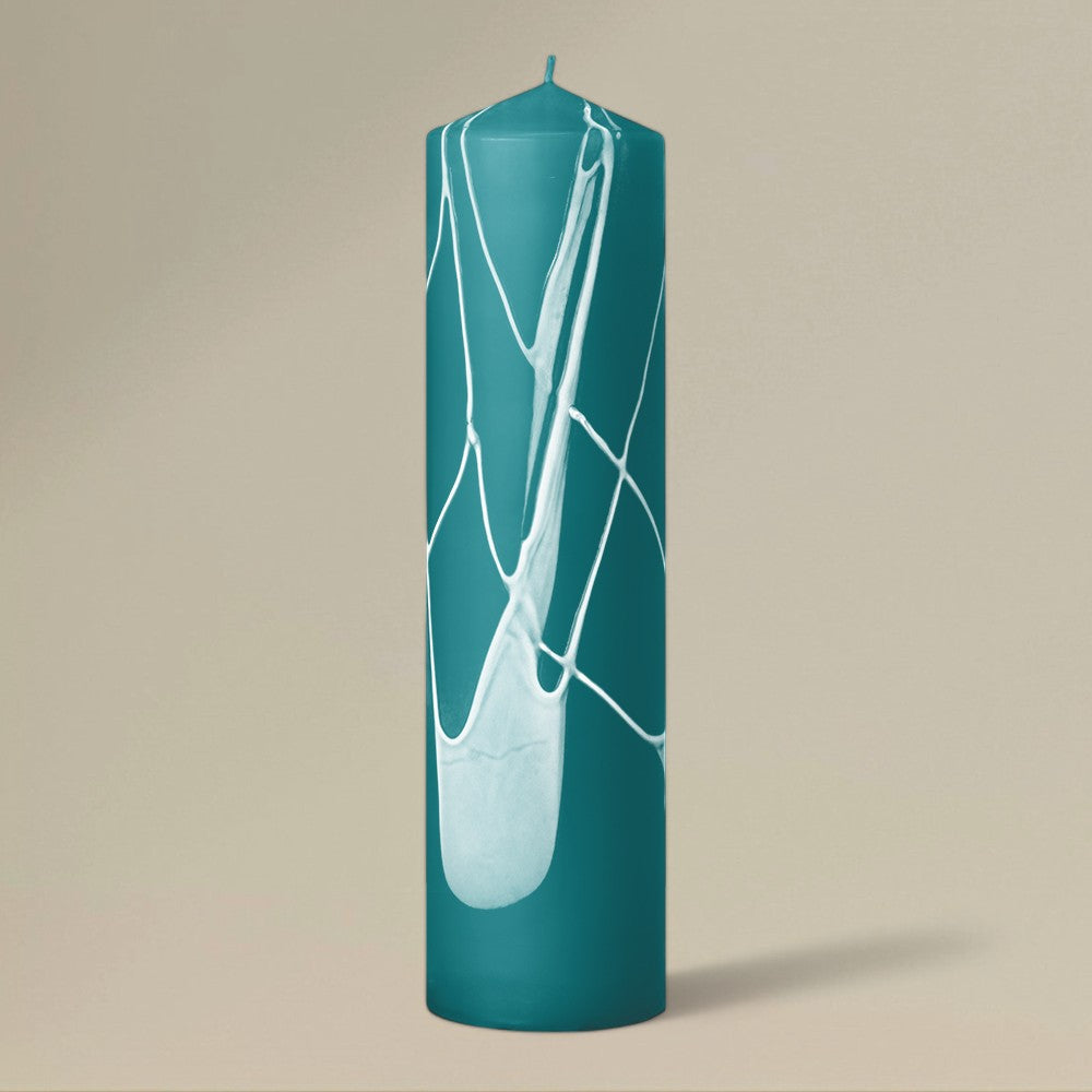 Pillar Candle 60x230mm Splashed