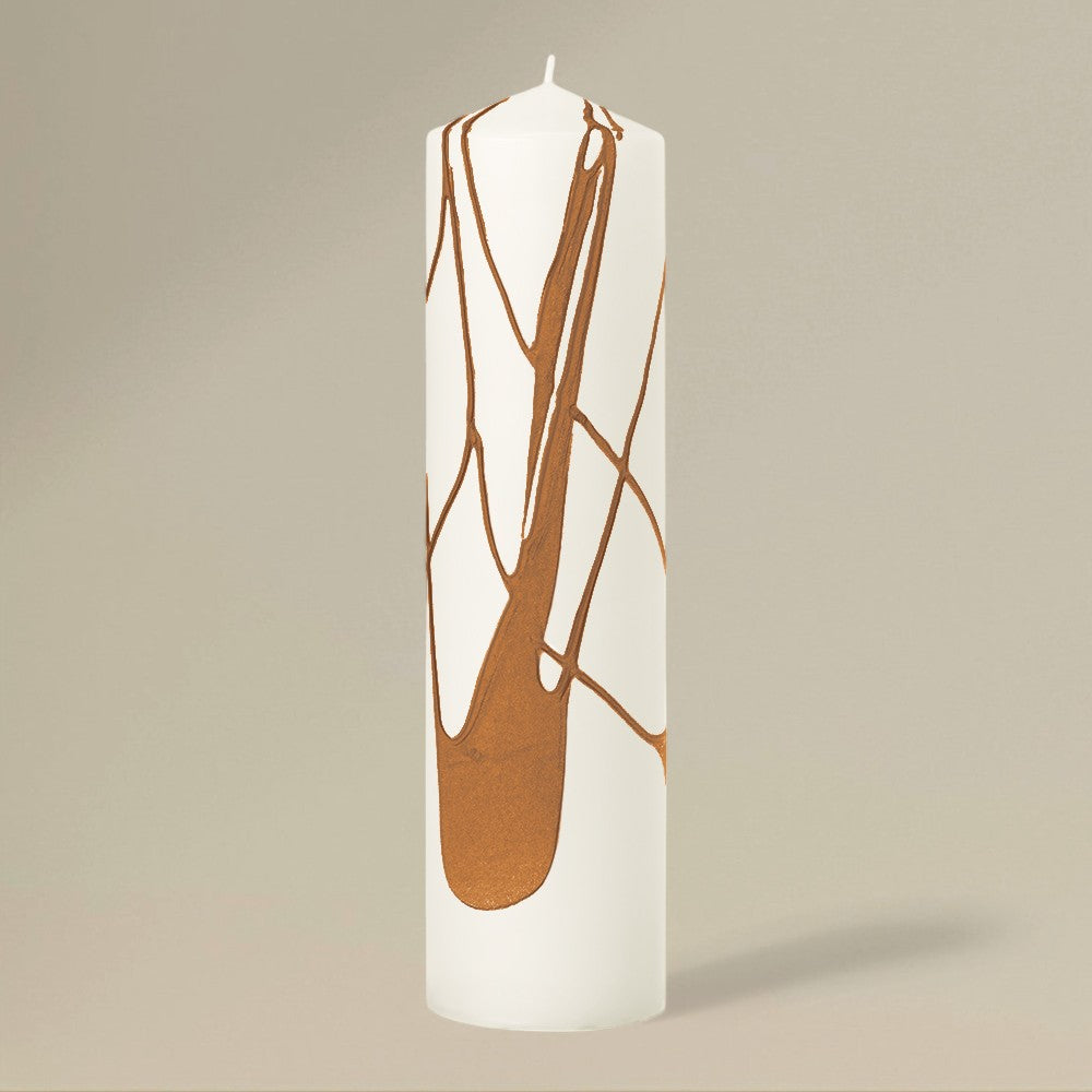 Pillar Candle 60x230mm Splashed