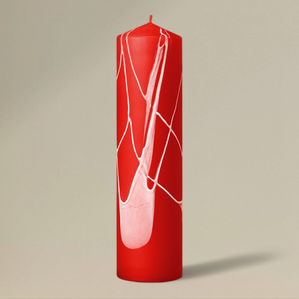 Pillar Candle 60x230mm Splashed