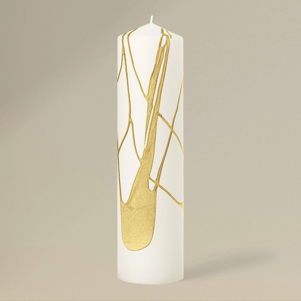 Pillar Candle 60x230mm Splashed