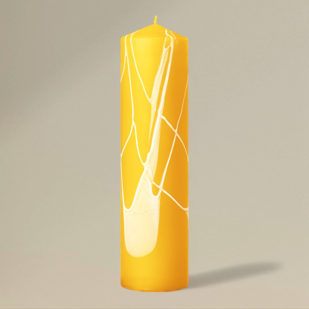 Pillar Candle 60x230mm Splashed