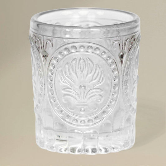 Tea light holder vintage glass 12 pack - rawLight Design Pty Ltd