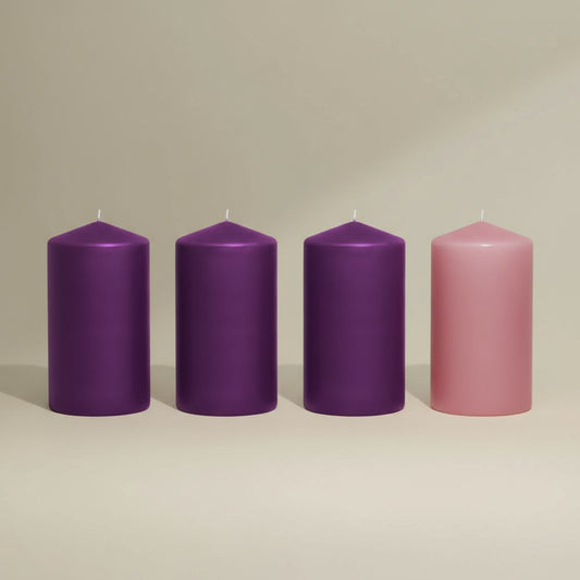 Advent candles 75x150mm