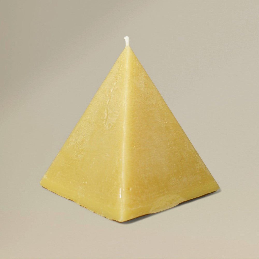 Pyramid Candle Beeswax