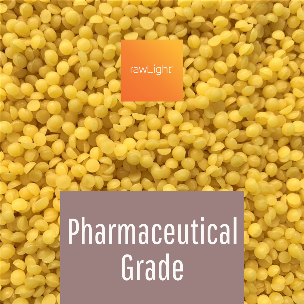 Beeswax pellets yellow pharmaceutical