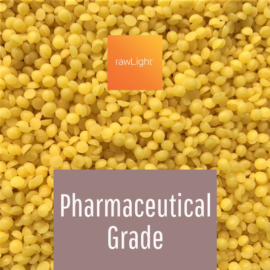 Beeswax pellets yellow pharmaceutical