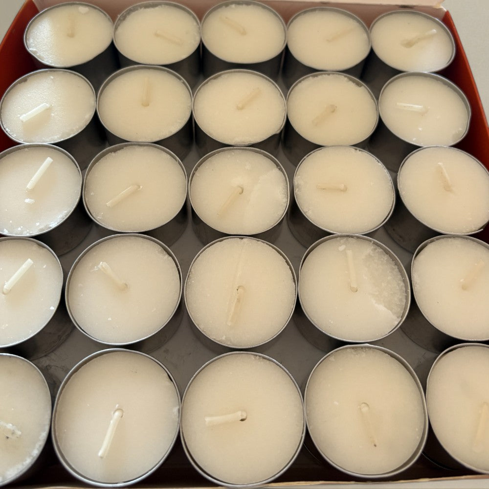 Tea light candle alu cup 50 pack (cosmetic imperfection)