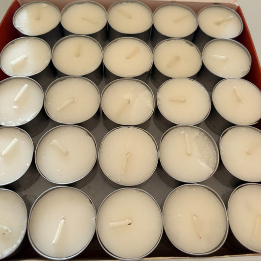 Tea light candle alu cup 50 pack (cosmetic imperfection)