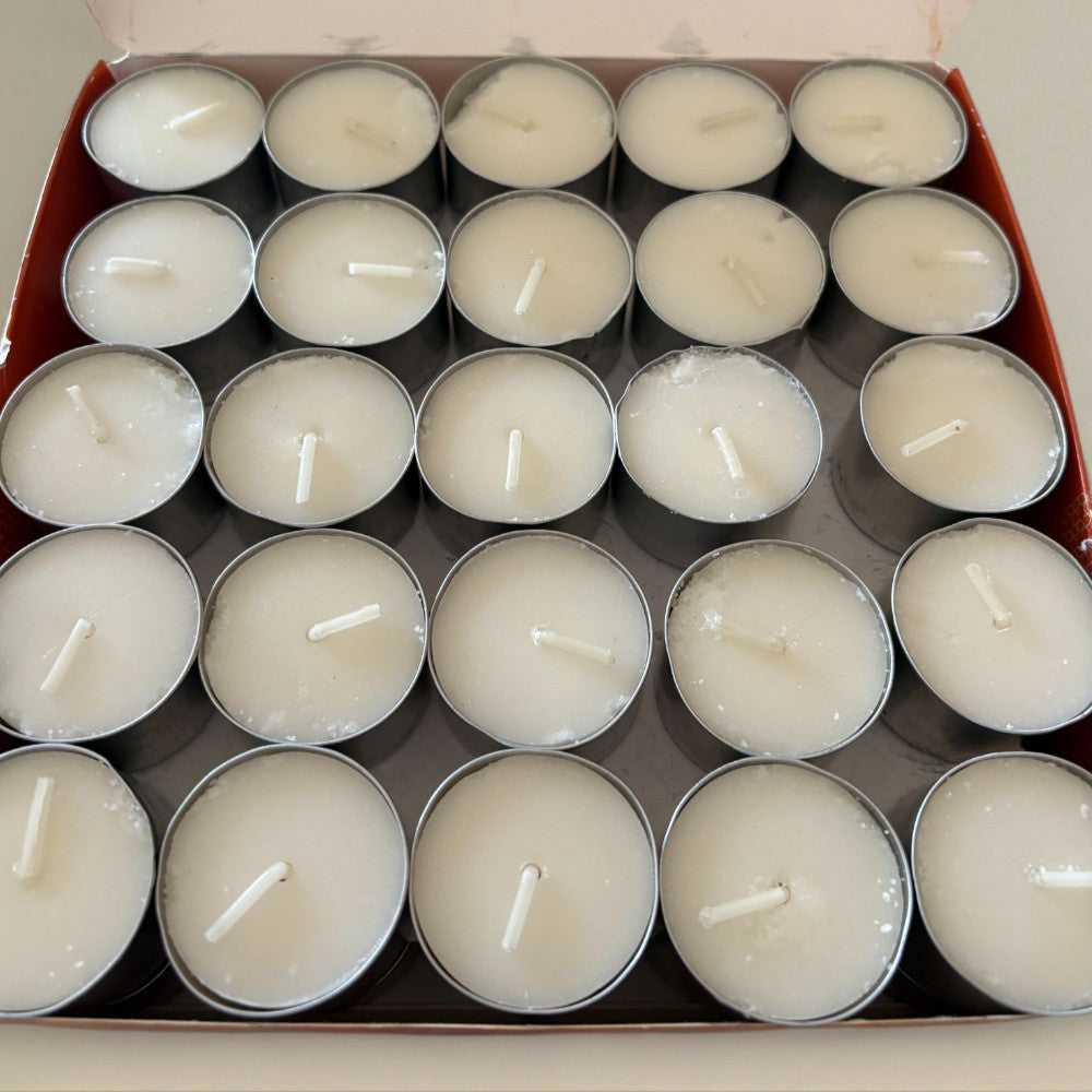 Tea light candle alu cup 50 pack (cosmetic imperfection)