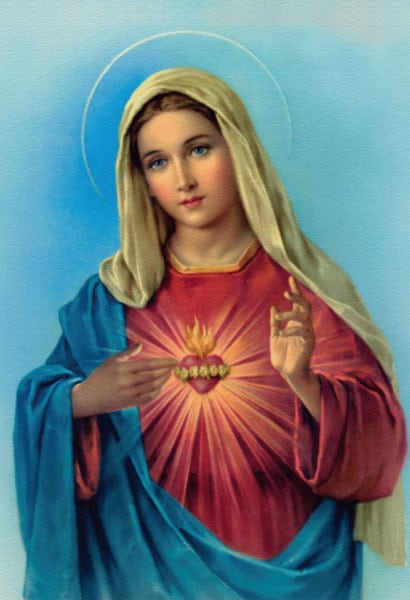 Icon Immaculate Heart of Mary